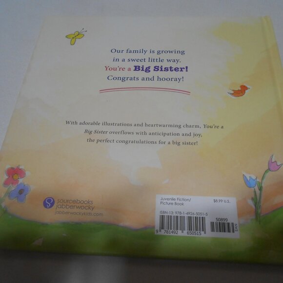 NEW HC BOOK: You're a Big Sister by Marianne Richmond HC 📘🎁 👸 - Picture 3 of 9